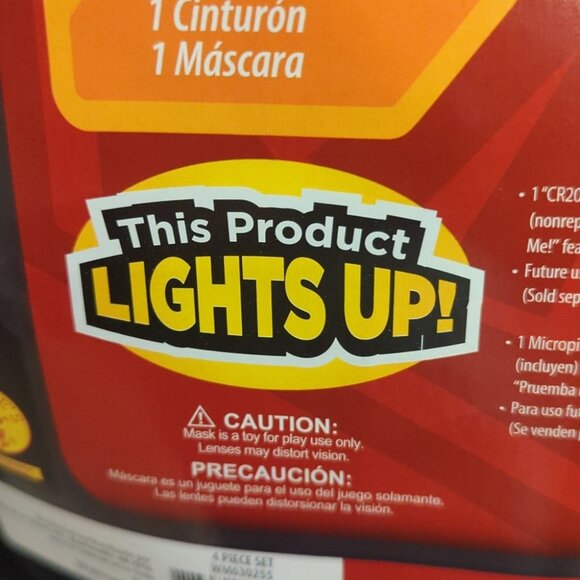 Disney Star Wars Darth Vader Costume with Light-Up Feature - Size S 4-6 NWT - Picture 7 of 10